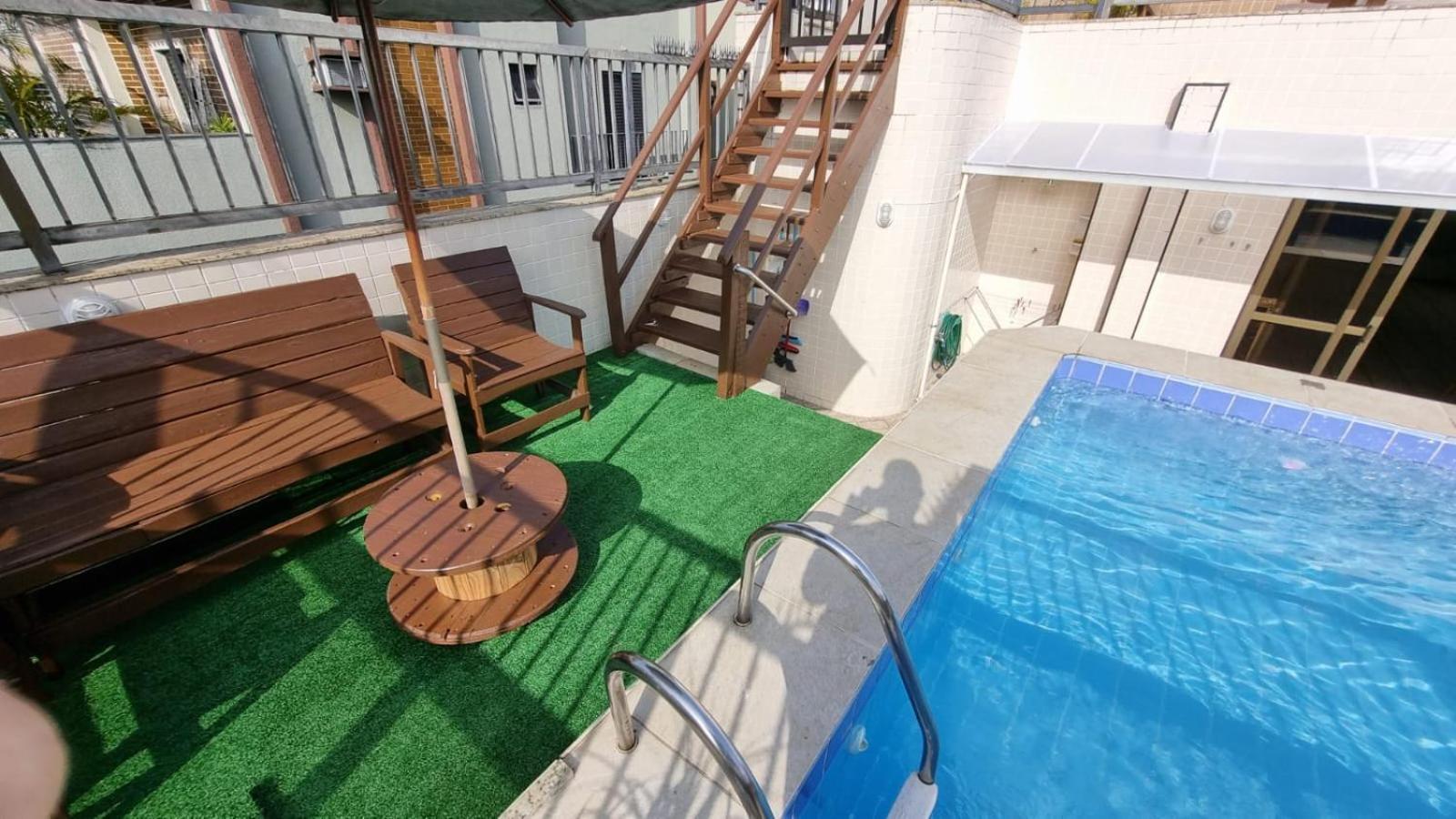 Apartamento Cobertura Com Piscina E Churrasqueira Privativas *